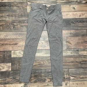FREDDY JEANS Grey scrunch butt jeggings size XS